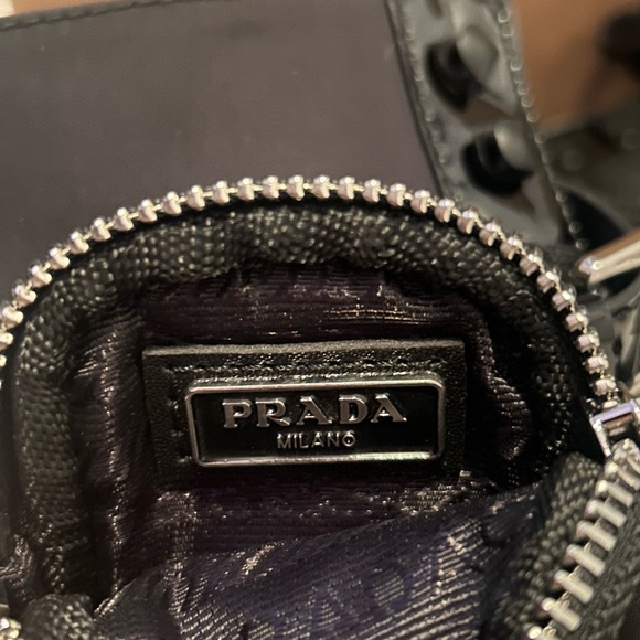 Authentic PRADA Monolith Patent Leather Boots with Side Pouches - Picture 11 of 14